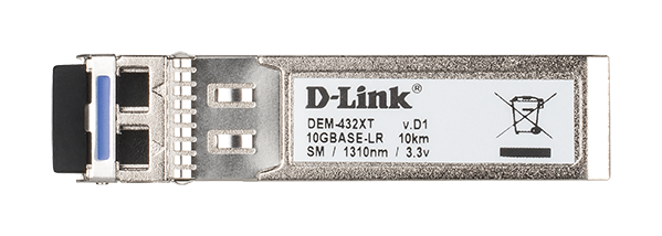 D-Link DEM-432XT 10GBase-LR SFP+ Transceiver 10G SFP Module | 10 Kms Support D-Link DEM-432XT 10GBase-LR SFP+ Transceiver 10G SFP Module | 10 Kms Support